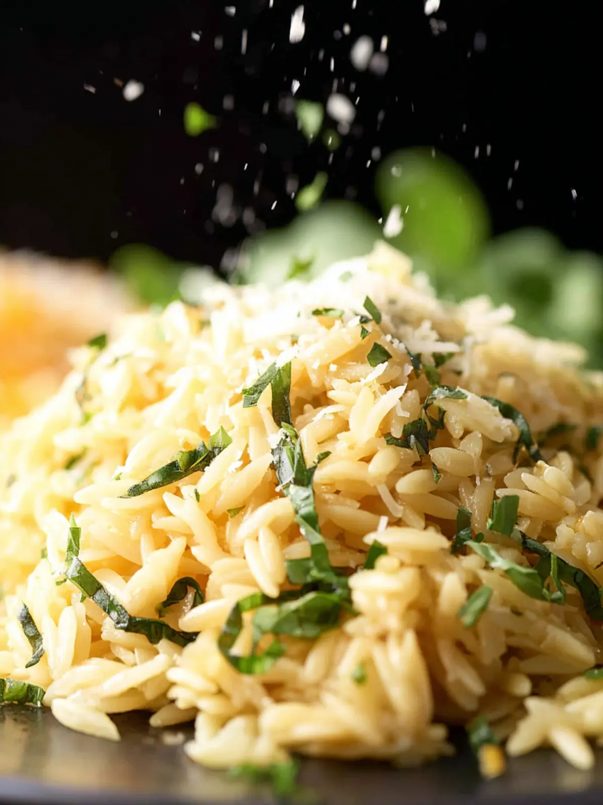 Garlic Parmesan Orzo First Image