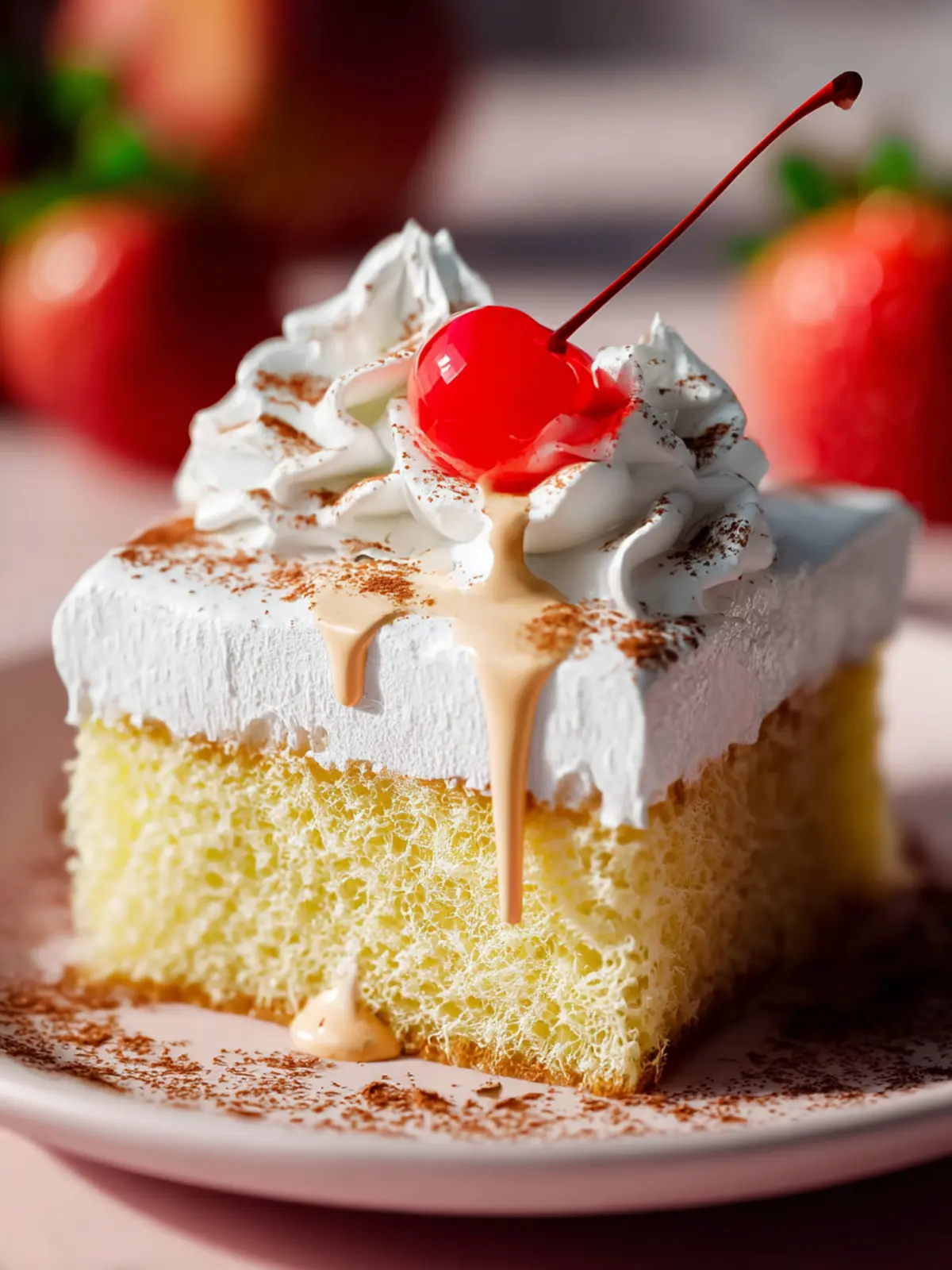 Irresistible Tres Leches Cake: A Creamy Delight Recipe First Image