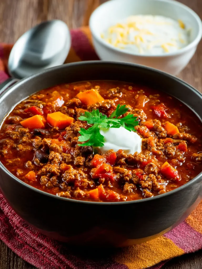 Turkey Sweet Potato Chili First Image