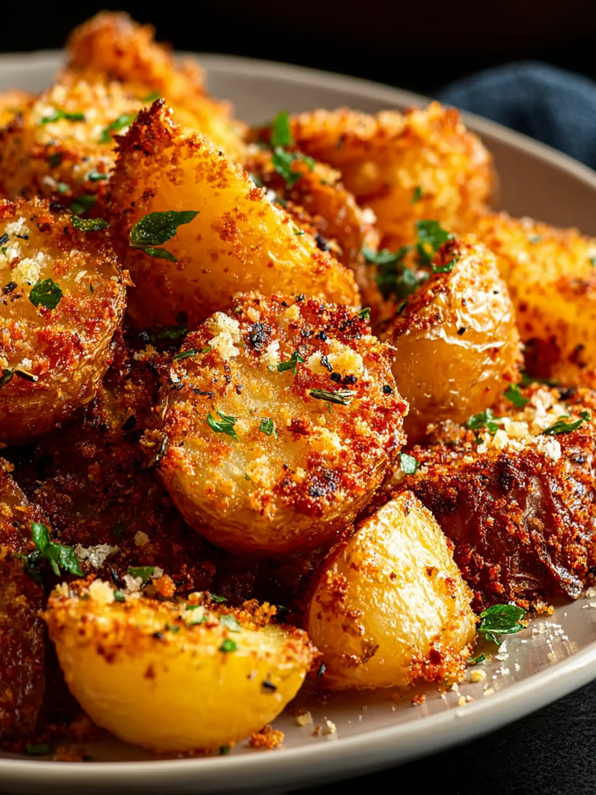 Irresistible Crispy Parmesan Roast Potatoes Recipe First Image