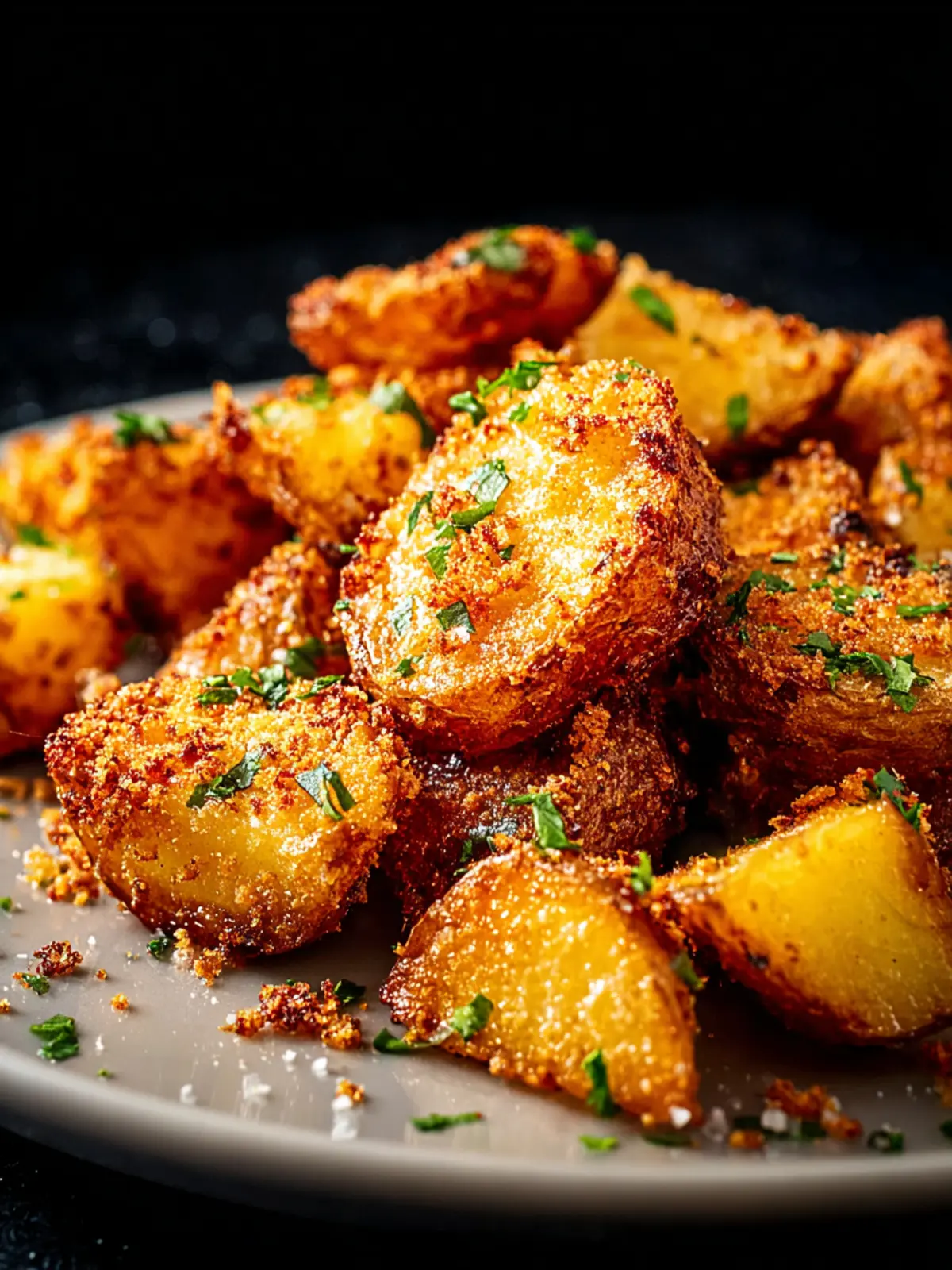 Irresistible Crispy Parmesan Roast Potatoes Recipe First Image