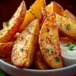 Irresistible Crispy Potato Wedges Recipe for Snack Lovers First Image