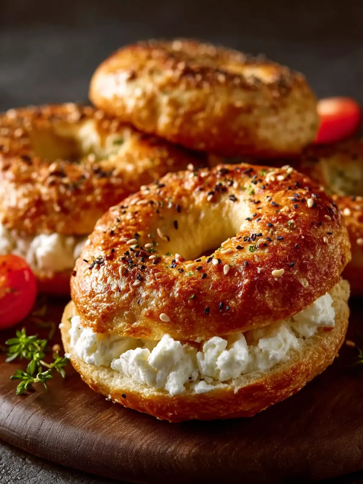 High-Protein Cottage Cheese Bagels: Delicious, Nutritious, and Easy to Make First Image