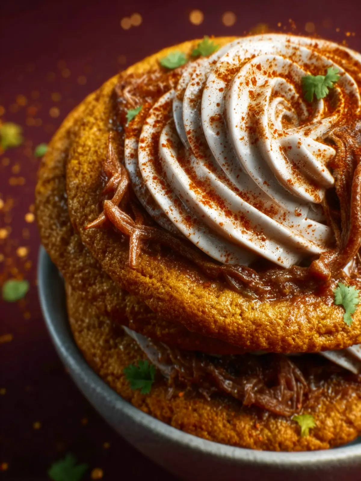 Soft Pumpkin Cookies with Cinnamon Frosting First Image