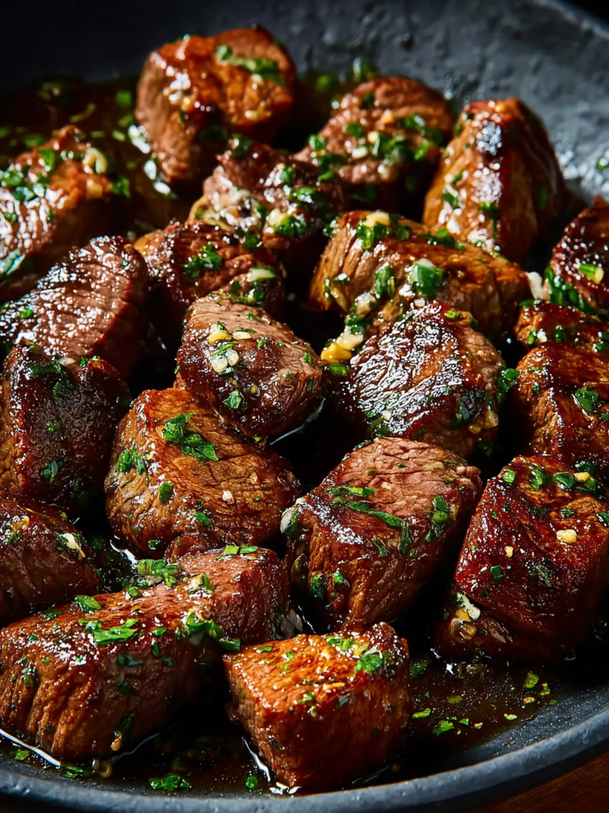 Garlic Butter Steak Bites First Image