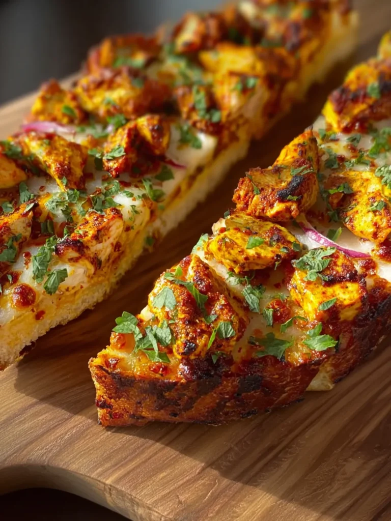 Tandoori Chicken Garlic Bread First Image