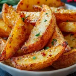 Irresistible Crispy Potato Wedges Recipe for Snack Lovers First Image