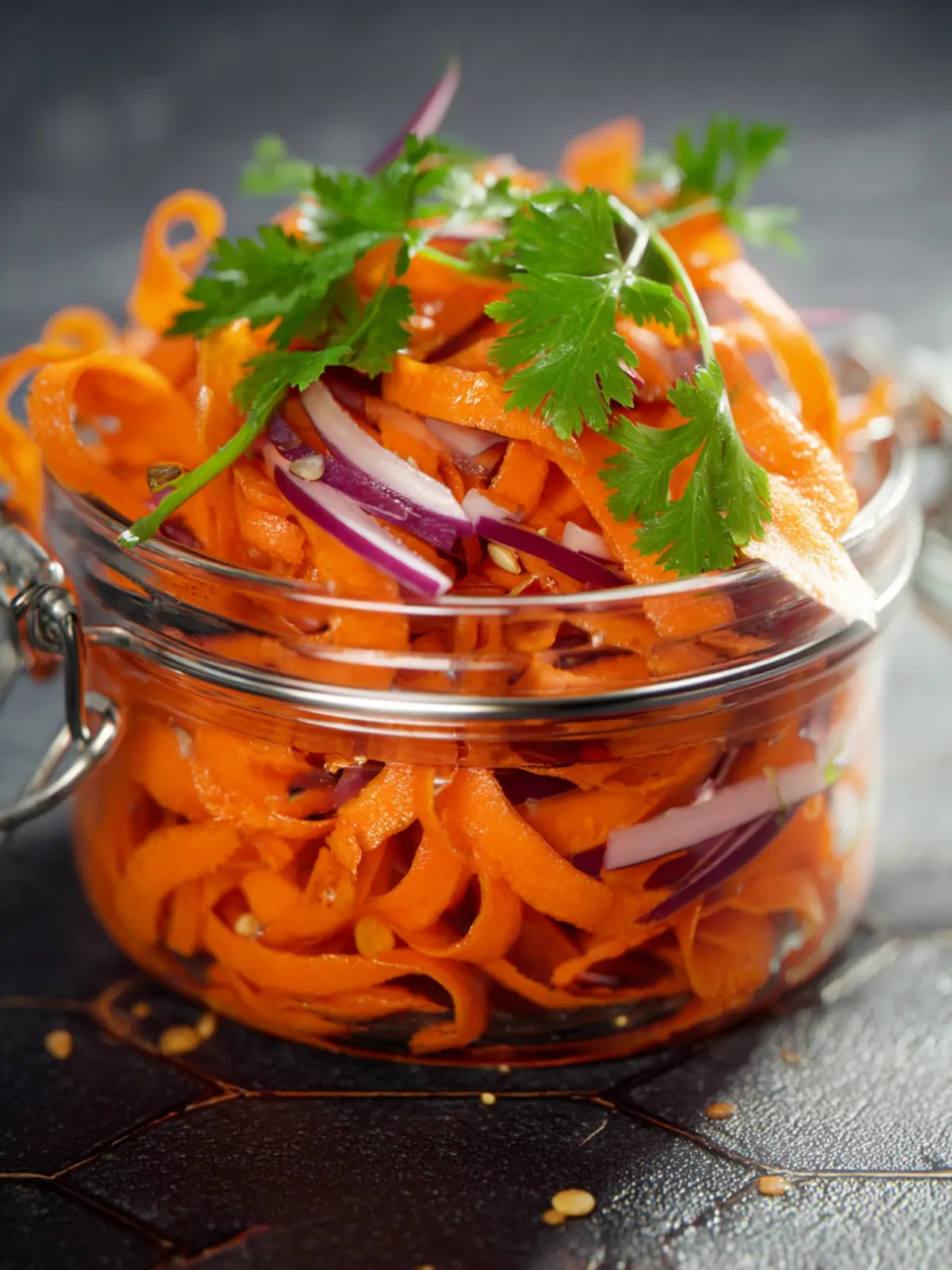 Viral carrot salad (asian-inspired) First Image