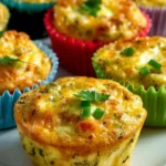 Green Chile and Cheese Egg Muffins First Image