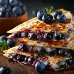 Blueberry Breakfast Quesadilla First Image