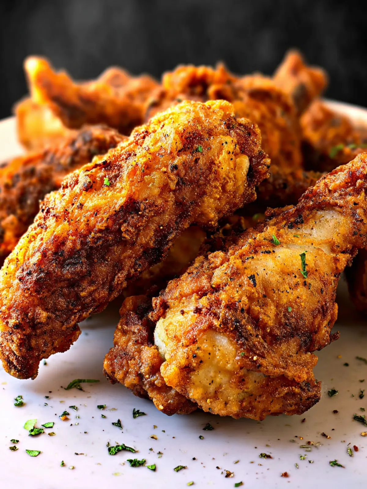 Air Fryer Buttermilk Fried Chicken First Image