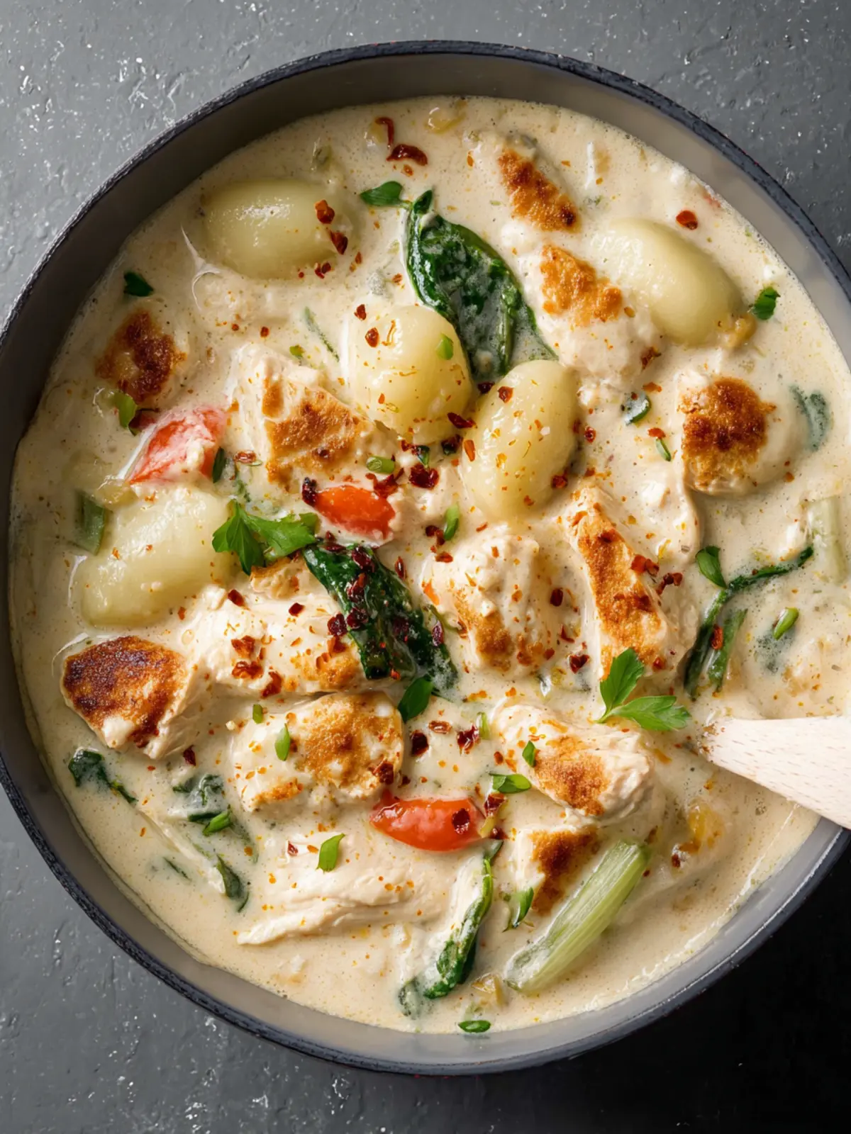 Chicken Gnocchi Soup: Comforting Magic in Every Spoonful