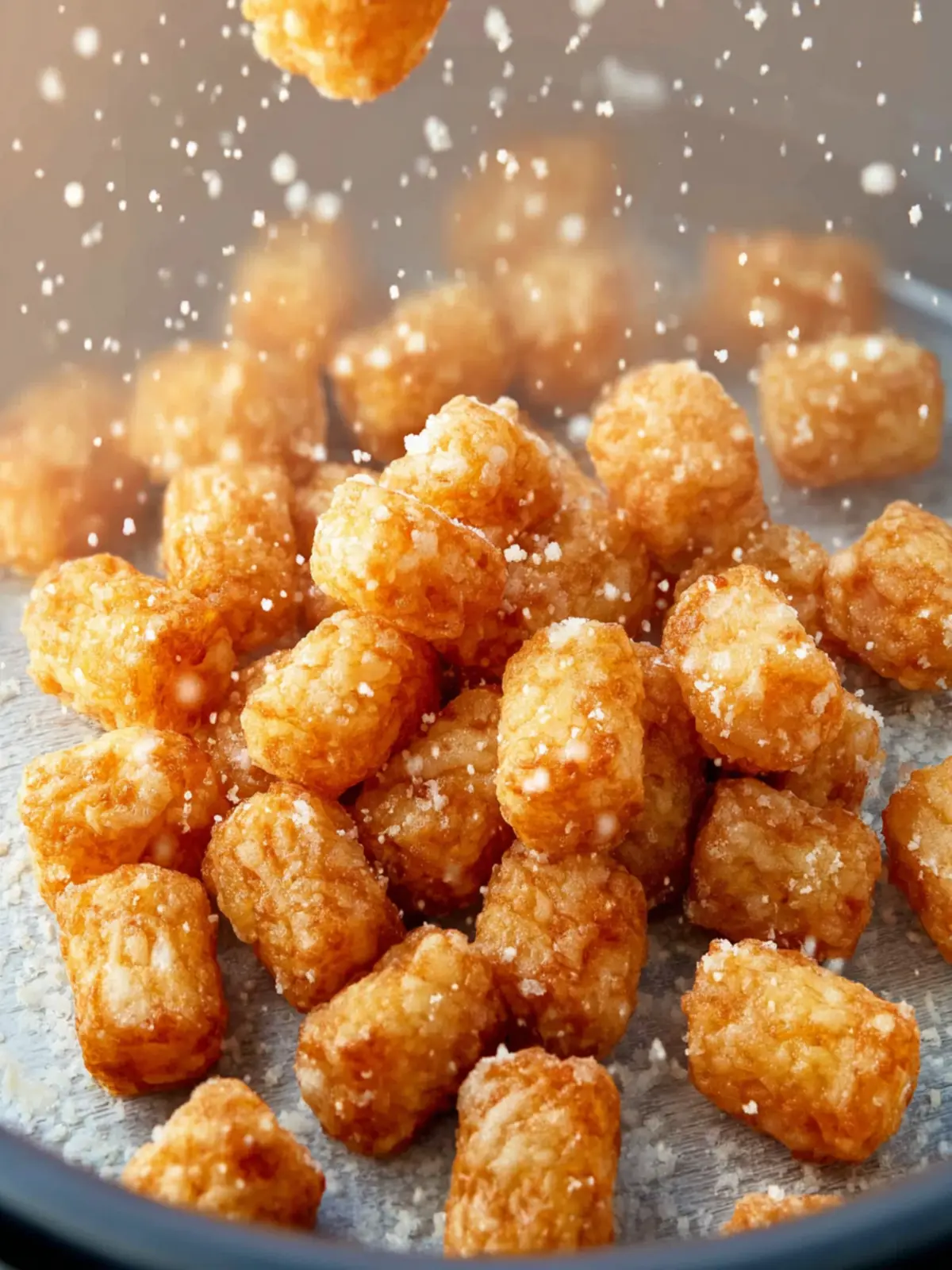 Frozen Tater Tots in Air Fryer First Image
