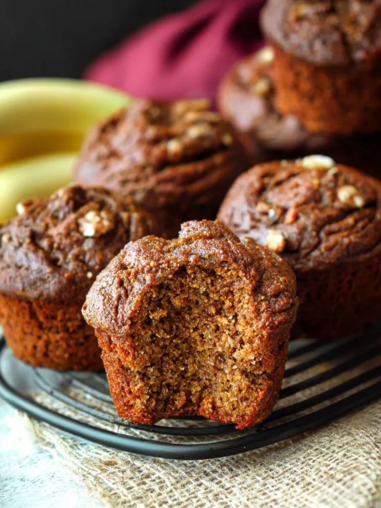 Molasses Apple Spice Banana Muffins (Paleo, AIP, Gluten-free, Vegan, Coconut-free) First Image