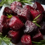 Oven Roasted Balsamic Rosemary Beets First Image