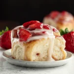 Strawberry Cinnamon Rolls First Image