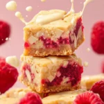 White Chocolate Raspberry Blondies First Image
