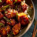 30 Minute Honey Garlic Chicken. First Image