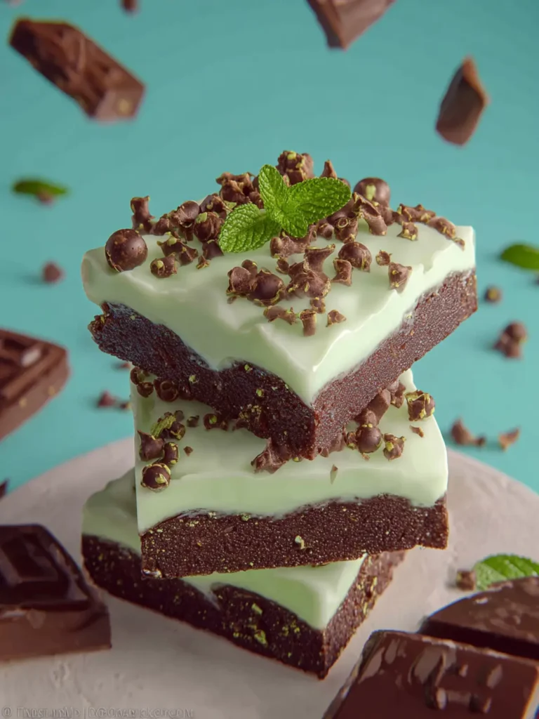 Chocolate Mint Bars First Image