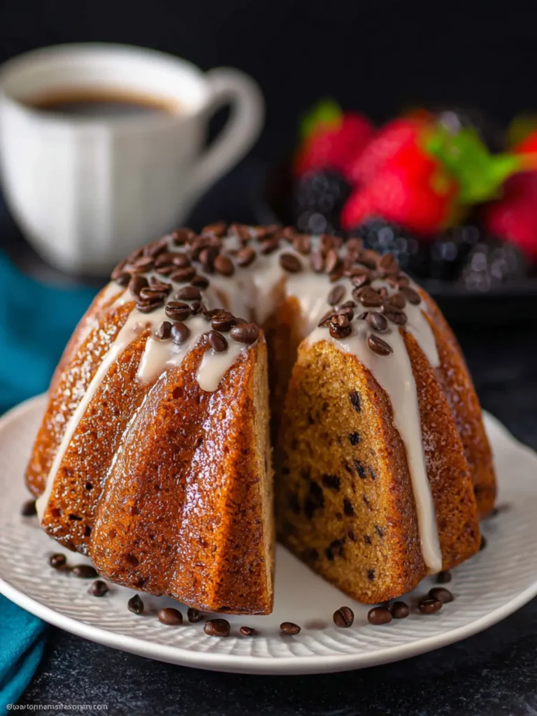 Coffee Bundt Cake First Image
