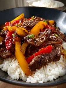 EASY Pepper Steak Dinner First Image
