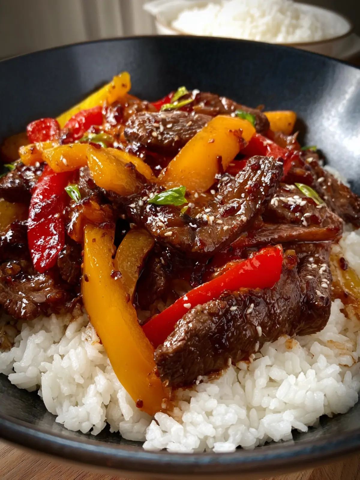 EASY Pepper Steak Dinner First Image