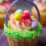 Easy Easter Basket Cupcakes Recipe First Image