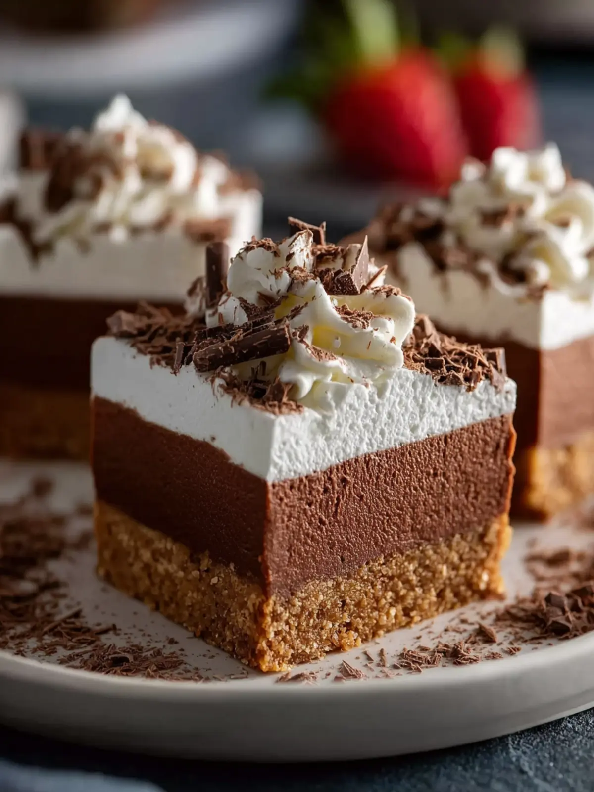 French Silk Pie Bars: Creamy, Chocolatey Midwestern Magic First Image