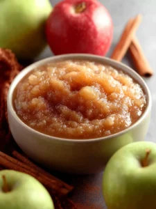 Instant Pot Easy Cinnamon Applesauce First Image