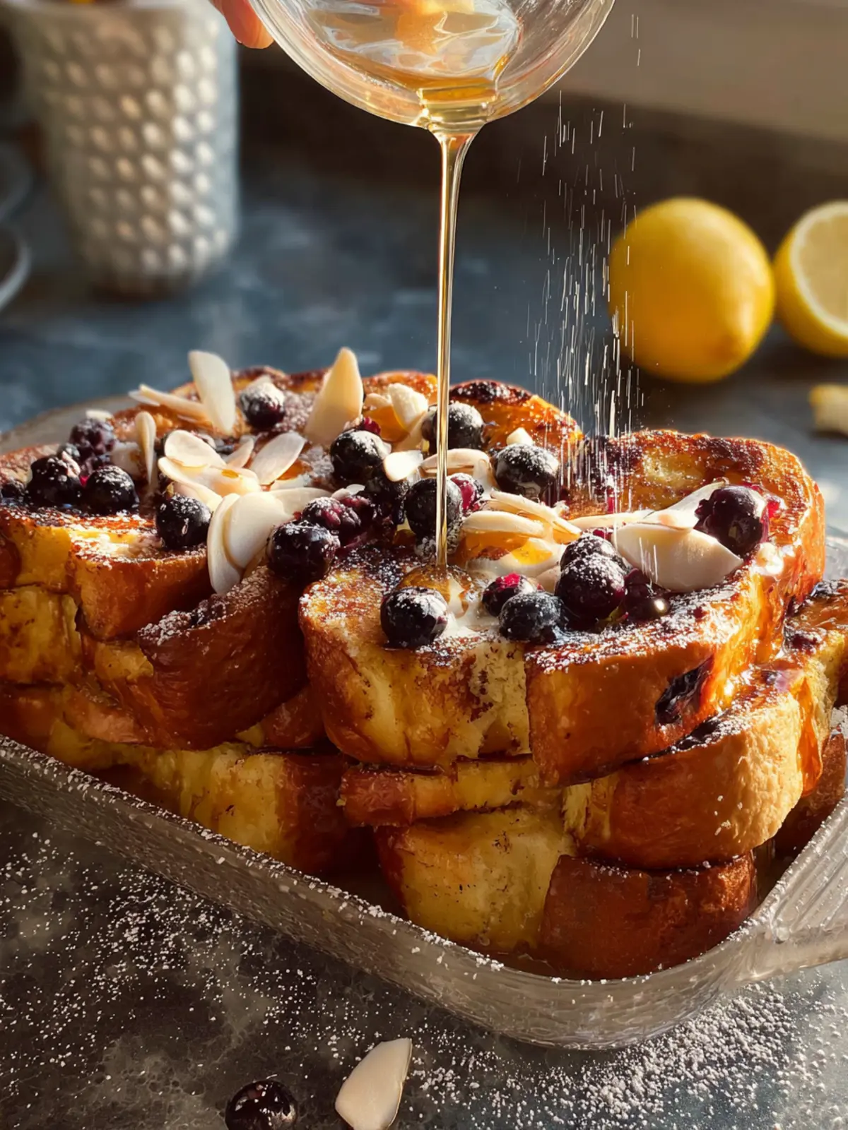 Lemon Blueberry French Toast First Image