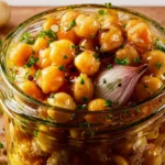 Marinated Chickpeas First Image