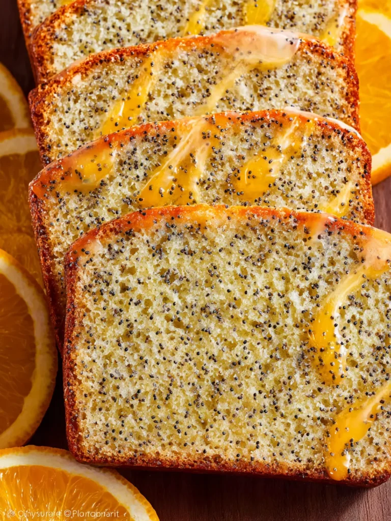 Orange Poppy Seed Bread First Image
