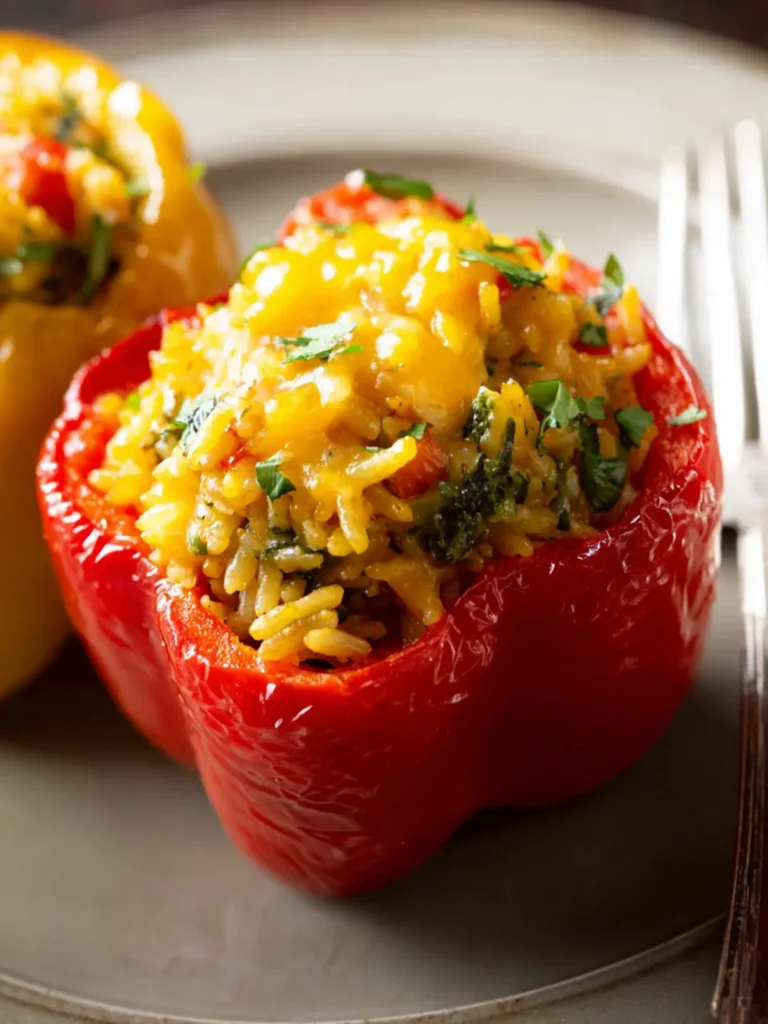 Rice Stuffed Peppers First Image