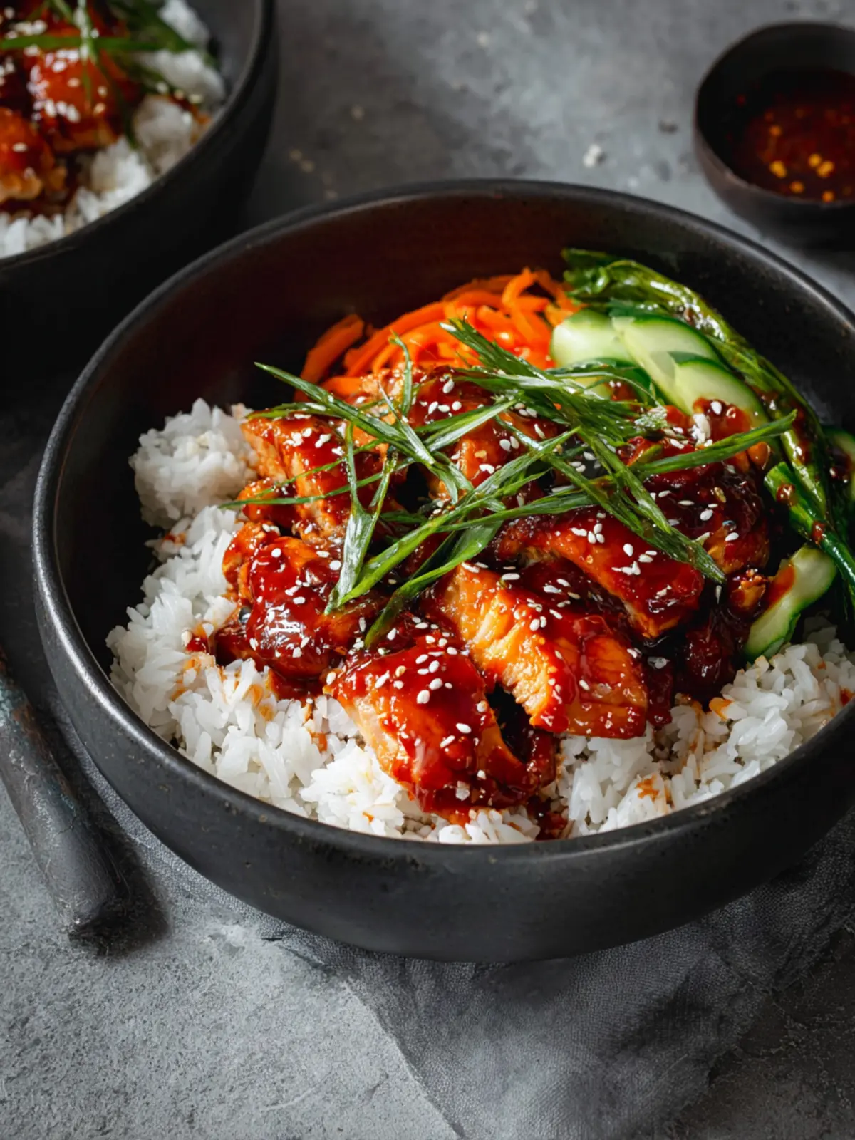 Spicy Gochujang Chicken Bowls First Image