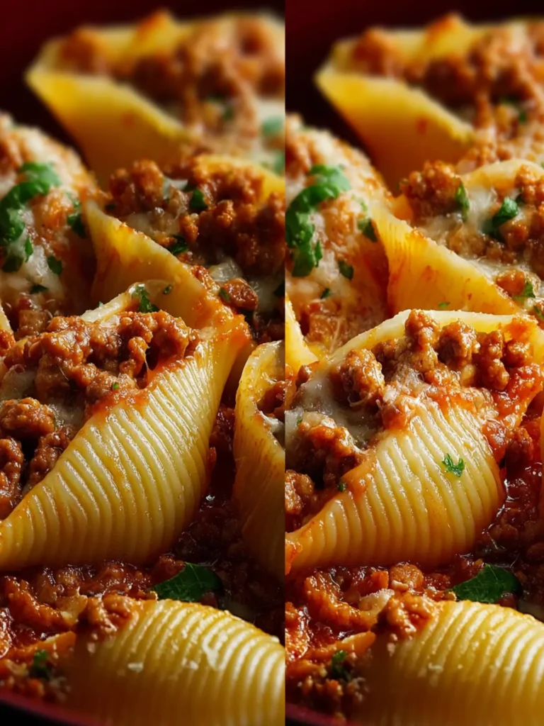 Stuffed Shells with Ground Beef First Image