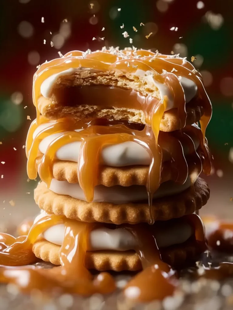 Caramel Ritz Cookies First Image