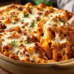 High Protein Cottage Cheese Baked Ziti First Image