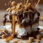 Peanut Butter Cookie Lasagna First Image