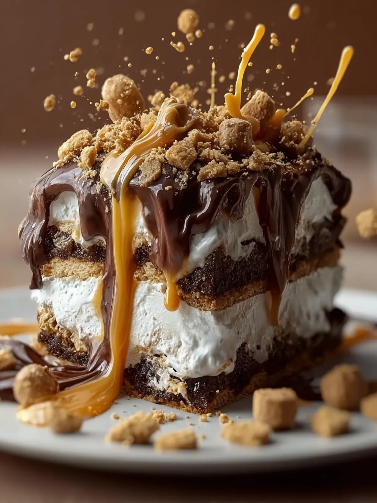 Peanut Butter Cookie Lasagna First Image