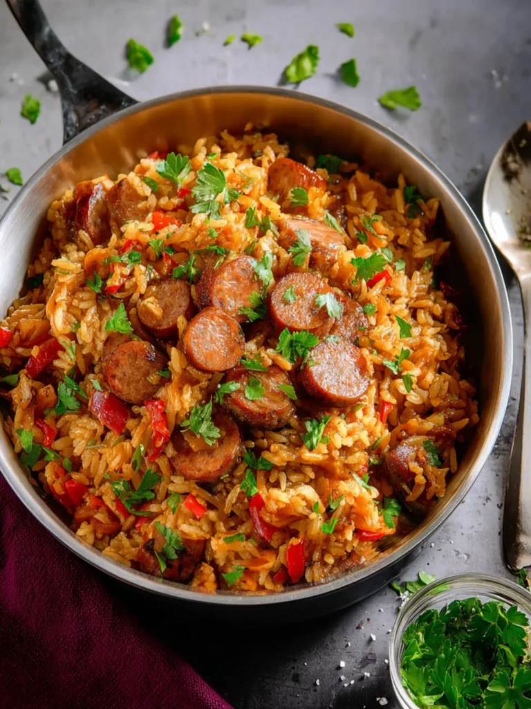 cajun sausage rice First Image