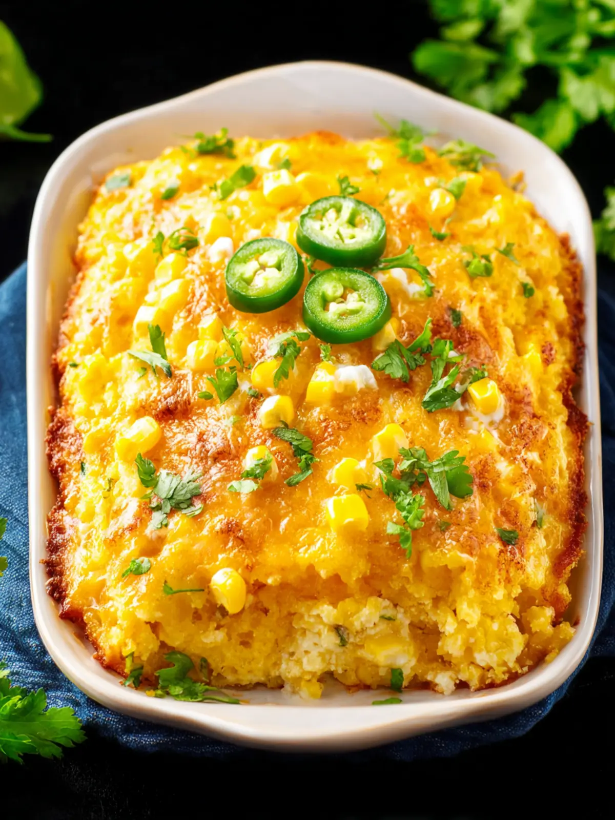 Cheesy Mexican Corn Casserole: Irresistibly Creamy Delight!