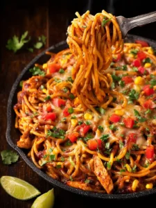mexican chicken spaghetti First Image